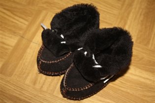 Пинетки меховые 200 руб