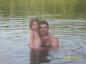 папа и дочь