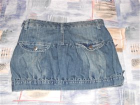 Юбка джинсовая  на рост 152
