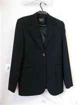 пиджак женский черный размер 44-46 Италия Perletti