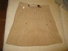 юбка женская вельветовая, размер 46, 100рублей