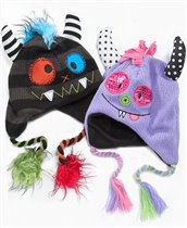 Greendog Kids Hats, Monster Hats 