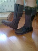 Комфортные сапожки  39р-р 3000руб