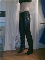 Кожаные брючки Hugo Boss на ОБ -90см