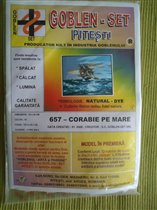 Goblenset 657 Corabie pe mare (Парусник на море)