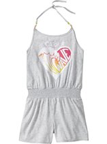 ON Girls Graphic Halter Rompers