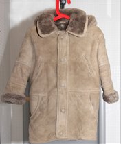 Дубленка на мальчика 116+