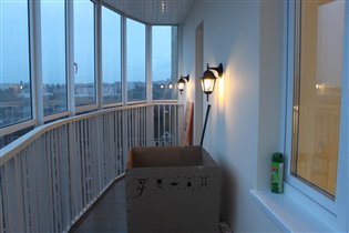 Балкон в комнате младшего сына