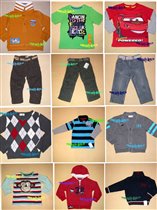 Модная детская одежда для мальчиков 1-4 года