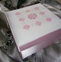 Розовая шкатулочка от Tortillki