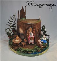 торт 'Зайцы'