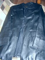 ---Кожаный пиджак Montaza---1500 руб.