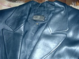 ---Женский пиджак кожаный Montaza---1500 руб.