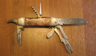 Складные перочинные ножички (советские)