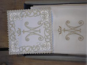 Фрагменты вышивок папских одеяний 1