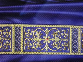 Фрагменты вышивок папских одеяний 3