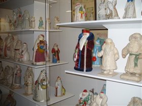 Выставка 'Новый год в Москве' в Музее русской усадебной культуры