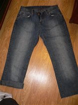 джинсовые бермуды. размер 28/34 (на 46)