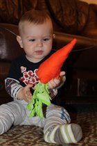 Сшили брату в садик морковку