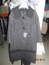 Пальто Piu&Piu из меланжевой ткани