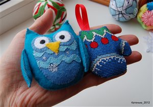 Мои новогодние игрушки!! 