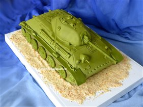 Торт Танк Т 34