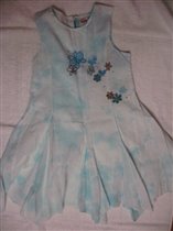Голубое платье 116