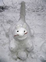 Снежный кот!