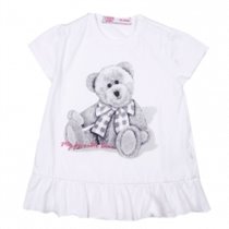 Футболка с кор. рукавом для девочек (BGS12-30002)