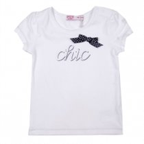 Футболка с кор. рукавом для девочек (BGS12-30003)