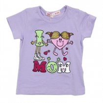 Футболка с кор. рукавом для девочек (BGS12-31012)