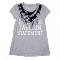 Футболка с кор. рукавом для девочек (KGS12-93701)