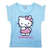 Футболка с кор. рукавом для девочек (KGS12-93705)