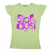 Футболка с кор. рукавом для девочек (KGS12-93717)