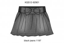 Юбка для девочек (KGS12-92901)