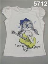 Футболка для девочек (Z12-5712)
