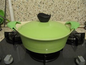 Жаровня 24см с крышкой. 