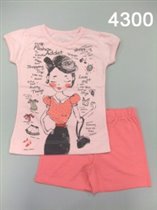 Костюм-двойка для девочек (Z12-4300)