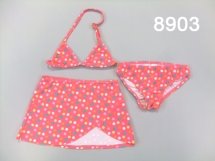 Купальный костюм-тройка для девочек (Z12-8903)