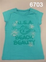 Футболка для девочек (Z12-6703)