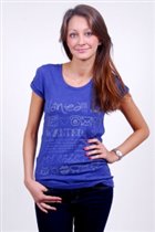 Футболка женская с коротким рукавом (LS12-1213)