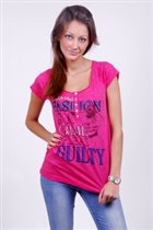 Футболка женская с коротким рукавом (LS12-1301)