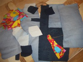 Куски джинсы