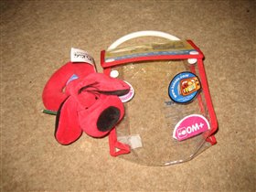 Погремушка 'Собачка на ножку'-150р