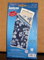 Blue & White Floral Cellphone Case (Janlynn)