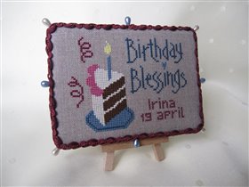 Lizzie Kate S26 Birthday Blessings Snippet.