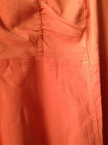 XCVI Plus A-Line Dress, Color: Papaya, Size: 1X