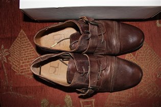 Муж.кож.ботинки размер 40,5 -1600руб с сайта идили