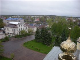 Вид на город с колокольни