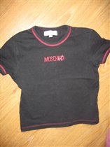 122-128 черная футболочка